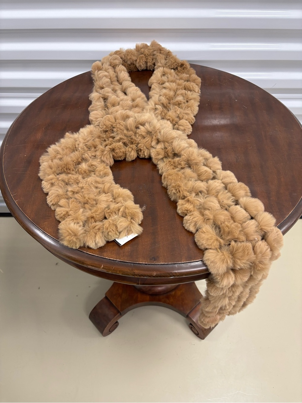 Luxury Rabbit fur scarf.